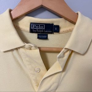 Small Men’s Yellow Ralph Lauren Polo